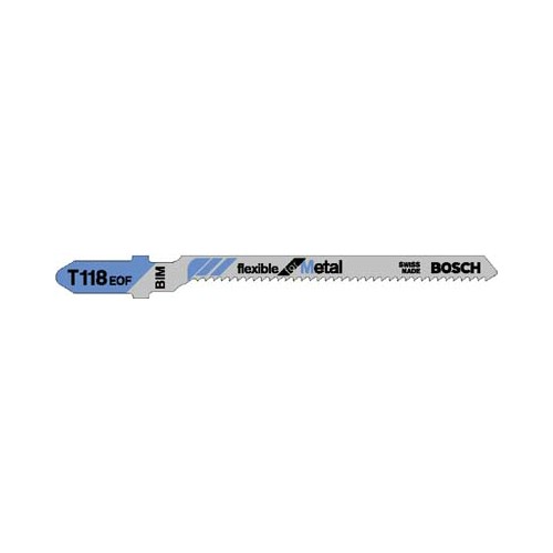 Sticksågblad BOSCH T 118 EOF Metall