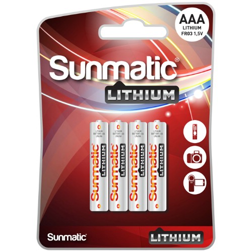 Lithiumbatteri GP Sunmatic 1,5 V