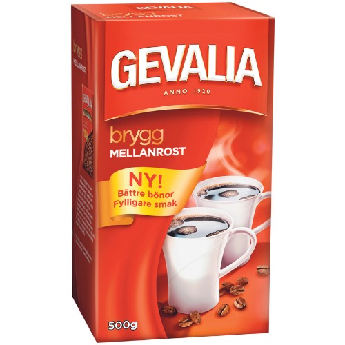 Kaffe GEVALIA brygg