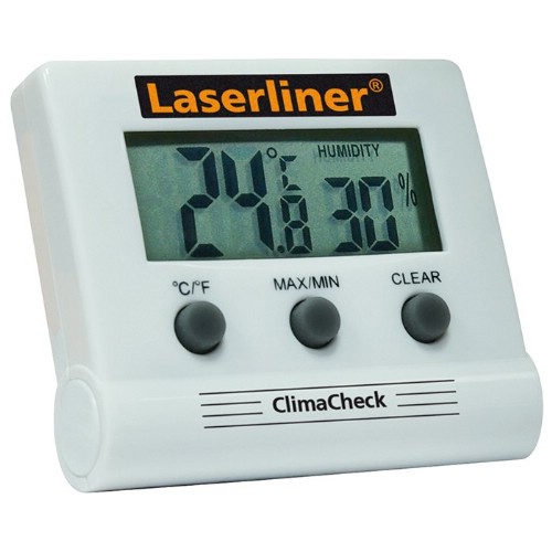 Fukt- och temperaturmätare LASERLINER ClimaCheck