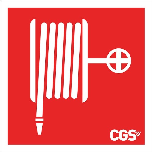 Skylt brandpost CGS