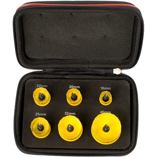 Hålsågsats STARRETT Cordless Smooth Cut 6 delar