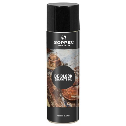 Smörjolja grafit SOPPEC De-block graphite oil