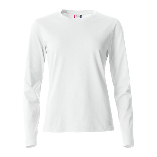 T-shirt CLIQUE Basic-T Dam Lång ärm
