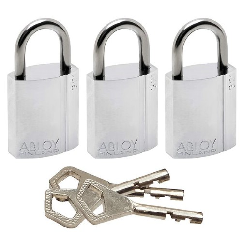 Hänglås ABLOY 320 Klass 1 Lika låsning