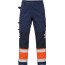 Orange/Marinblå