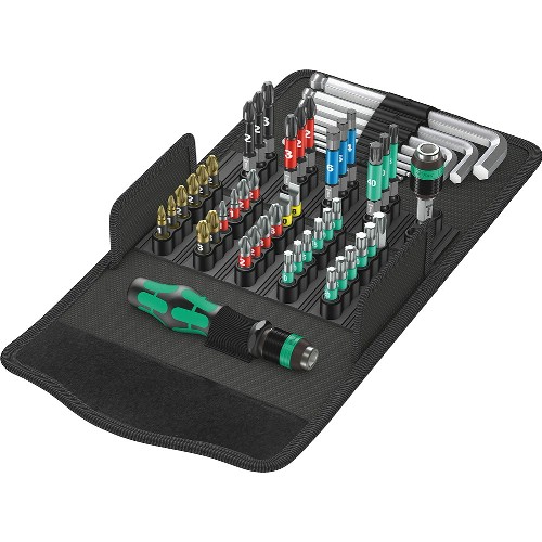 Bitssats 1/4" WERA Kraftform Kompakt 100