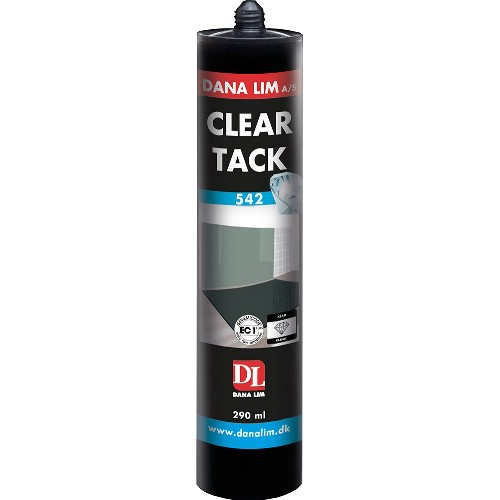 Lim-, tät- och fogmassa DANA LIM Clear Tack 542