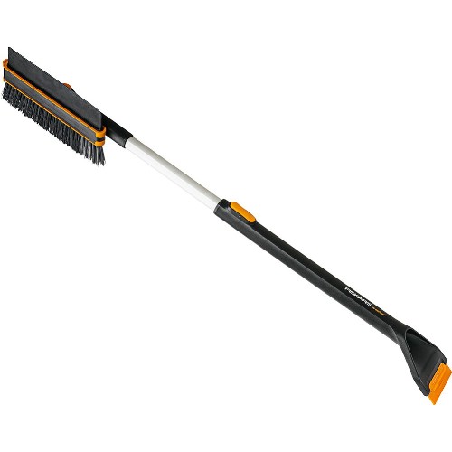 Bilsnöborste FISKARS X-series roterande med isskrapa