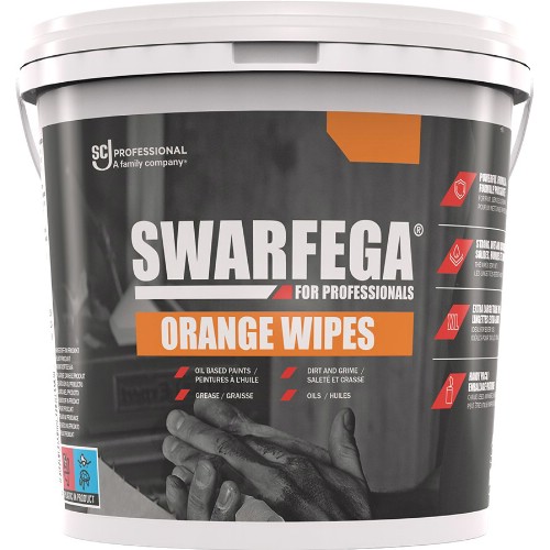 Rengöringsservett SWARFEGA Orange