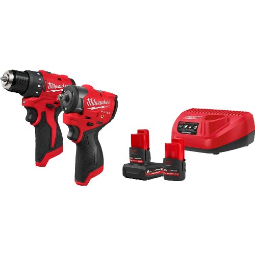 Kombipaket MILWAUKEE M12 FPP2SE-522 12 V