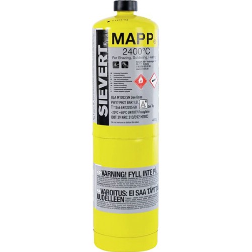 Gasolflaska SIEVERT påfyllningsbar