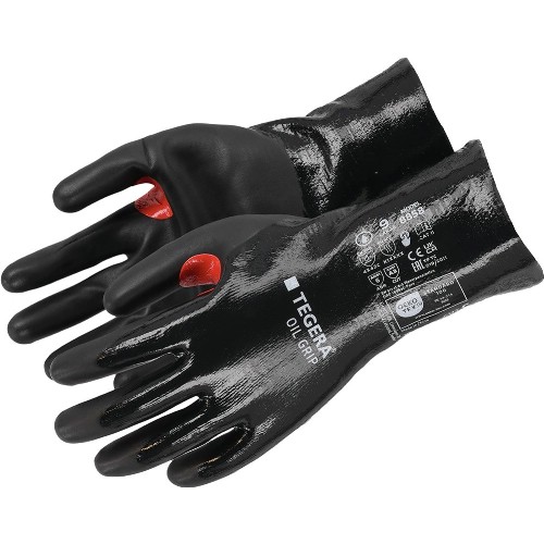 Värme- och skärskyddshandske TEGERA 8858 Oil Grip