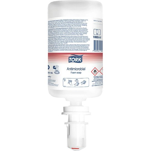 Skumtvål TORK Antimikrobiell S4