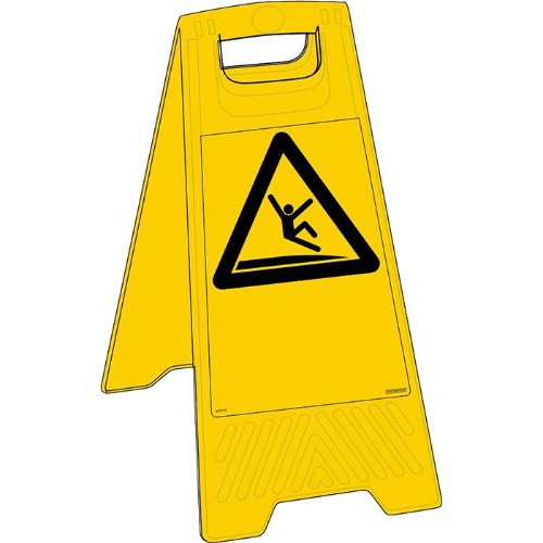 Golvskylt symbol halkrisk