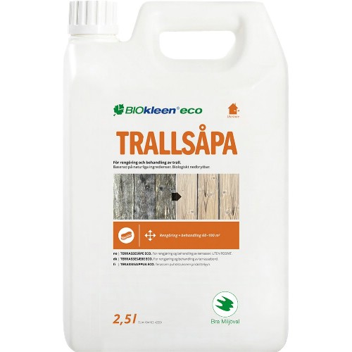 Rengöringsmedel BIOKLEEN Trallsåpa Eco