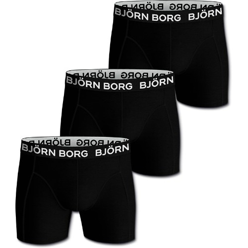 Boxerkalsong BJÖRN BORG Boxer Solid 3-pack