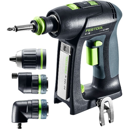 Borrskruvdragare FESTOOL C 18 Basic-Set 18 V utan batteri