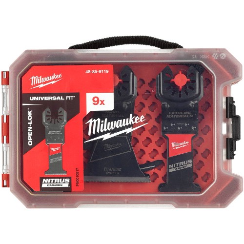 Sågbladsats MILWAUKEE Open-Lok Nitrus Carbide