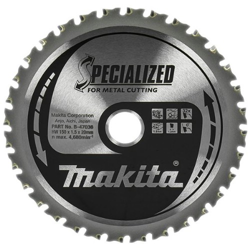 Cirkelsågklinga MAKITA Specialized Metall