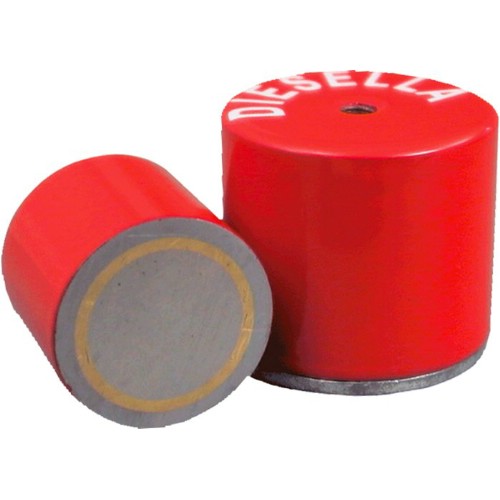Magnet DIESELLA Rund med gänga Alnico