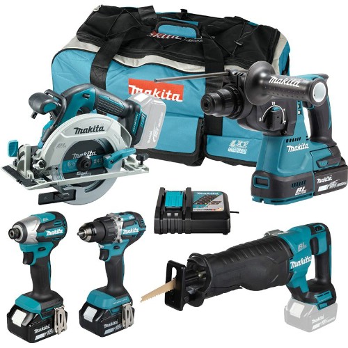 Kombipaket MAKITA DLX5112TX1 18 V